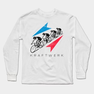 Kraftwerk Retro Original Fan Art Design Long Sleeve T-Shirt